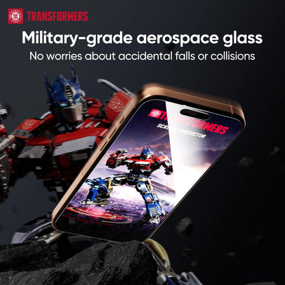 TRANSFORMERS 2-Pack Privacy Screen Protector, Phone Screen Protector, High-Definition Shatterproof Tempered Glass Phone Protector and Accessories
