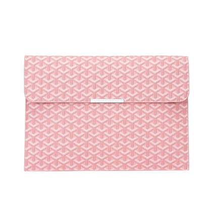 15.6-Inch Laptop Sleeve Padfolio and Document Organizer for MacBook, Notebook, and iPad - Slim, Scratch-Resistant Portfolio Case with Magnetic Closure for Office, School, and Travel - Ideal Gift for Students and Professionals