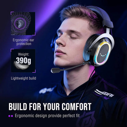 FIFINE Ultimate Streaming and Gaming Bundle: AM8Pro Microphone Kit, SC8 Audio Mixer, and H13 Headset