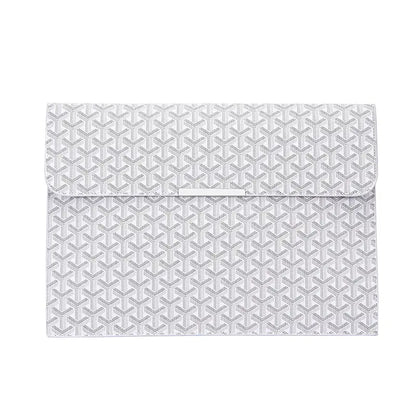 15.6-Inch Laptop Sleeve Padfolio and Document Organizer for MacBook, Notebook, and iPad - Slim, Scratch-Resistant Portfolio Case with Magnetic Closure for Office, School, and Travel - Ideal Gift for Students and Professionals